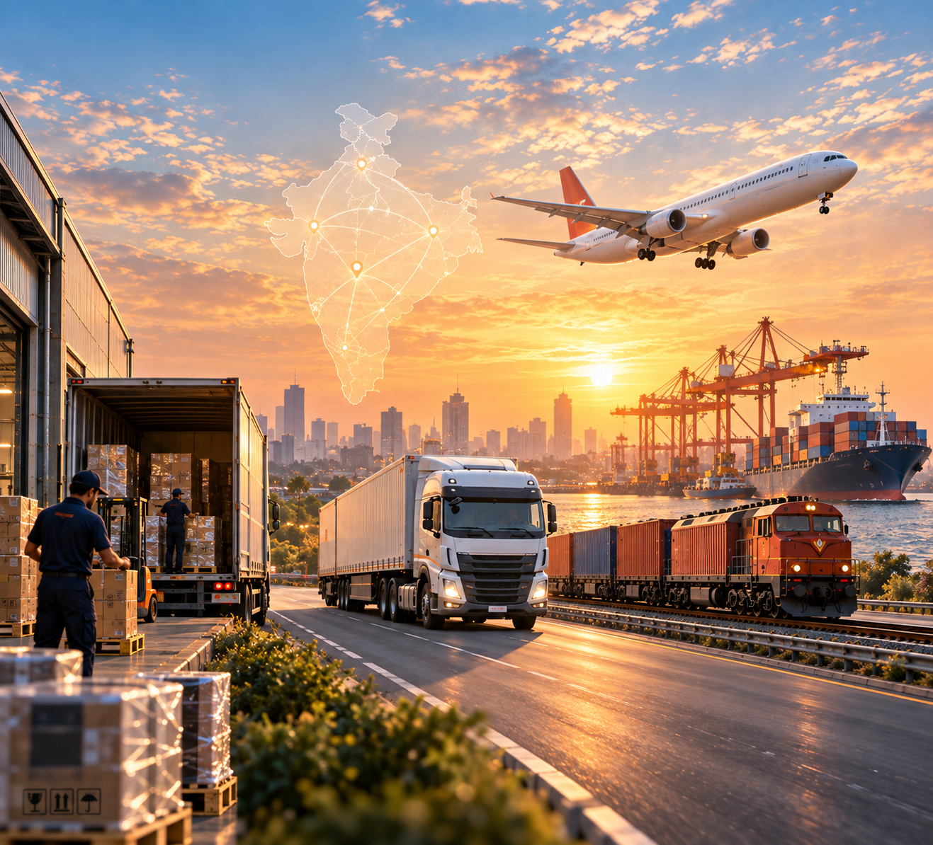 Logistics across India 3